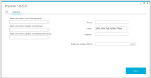 Importer dokumentów magazynowych DSG Importer CDN Optima